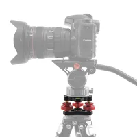 Tripod Head Speedy Leveling Base Horizontal Adjustment Base Offset Bubble Level FOR Canon Nikon DSLR Camera Tripod & Monopod - Image 5