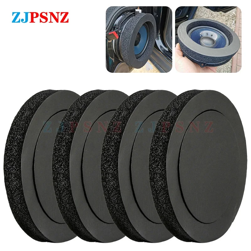 Car Speaker Ring Self Adhesive Car Bass Door Trim Sound Insulation