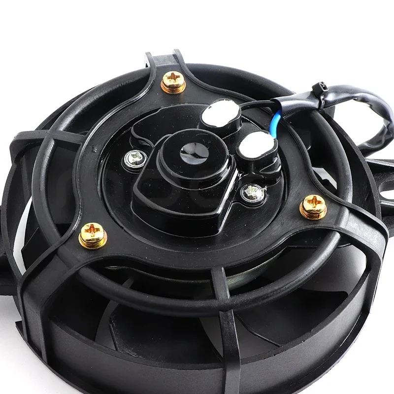 Motorcycle Cooling Fan 12V Motorcycle Cooling fan Oil Cooler Electric Radiator Engine Radiator For 150cc-250cc ATV Quad Go Kart Buggy Motocross Parts