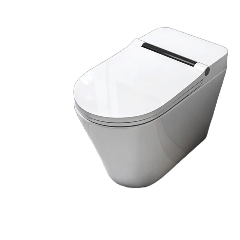 Smart Household Super Rotor Siphon Seat Pack Installation Silent Water Saving Round Bowl Pulse Toilet Floor Mounted