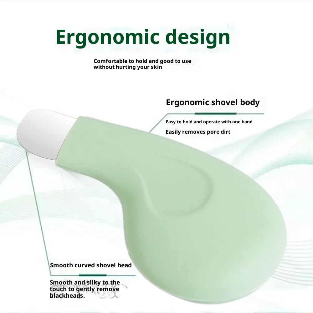 Remove Blackhead Skin Scrubber Ance Pore Cleaner Peeling Blackhead Remover Deep Face Cleaning Ion Facial Shovel Cleanser