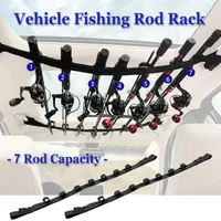 Vehicle Fishing Rod Holder Fishing Carrier for Car Fishing Rod Rack 7 Rod Capacity Heavy Duty for SUV/Wagons/Van/Truck 1