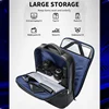 BOPAI Men's Leather Backpacks Business Backpacks Large Capacity First Layer Leather Computer Backpacks Luxury Leather Bag Series 5
