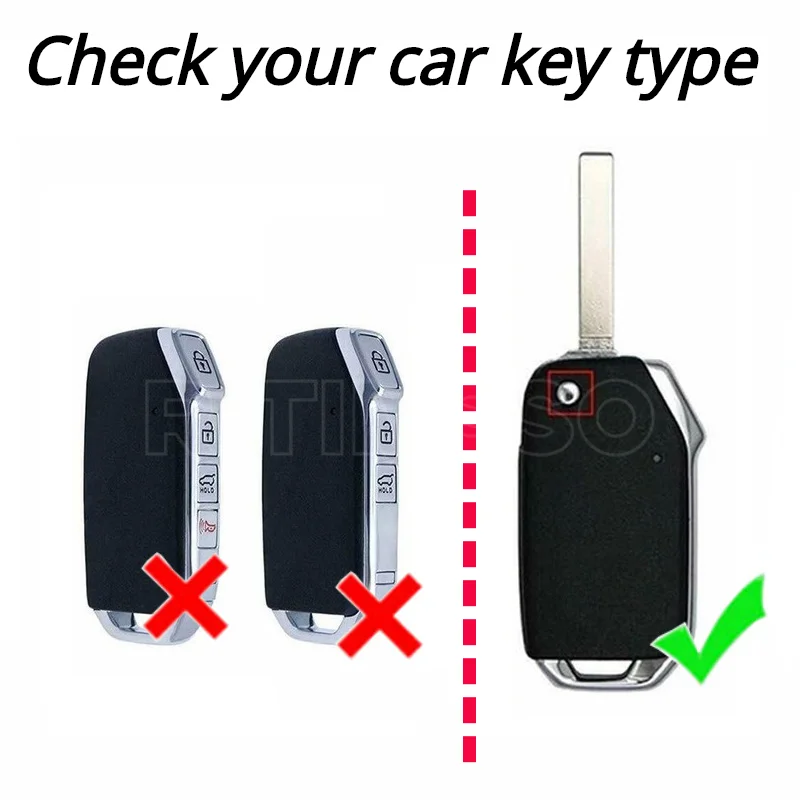 TPU Car Key Case Cover 3 Buttons for KIA Sportage R Stinger GT Sorento Ceed CD Cerato Forte