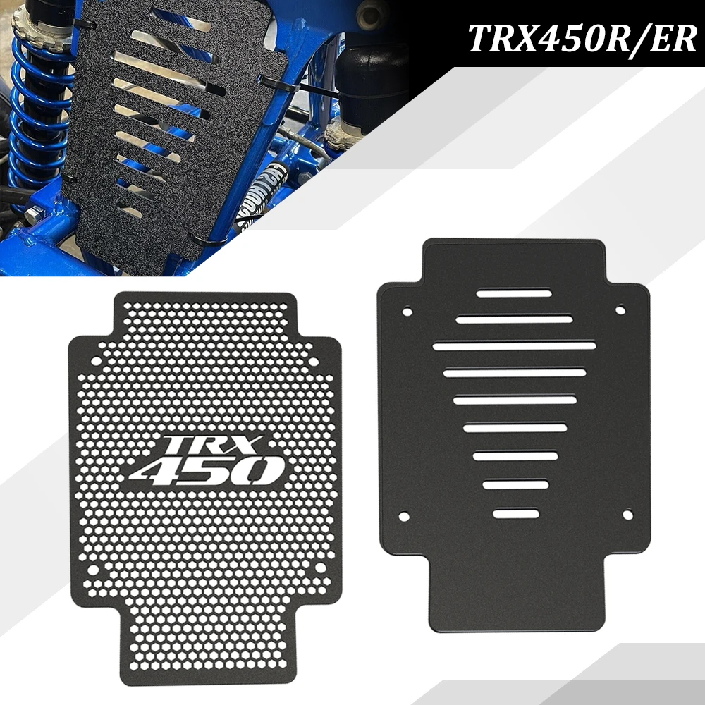 

For Honda TRX450ER TRX450R 2004 2005 2006 2007 2008 TRX 450 ER 450R Motorcycle Cooler Radiator Stabilizer Roost Guard Protection