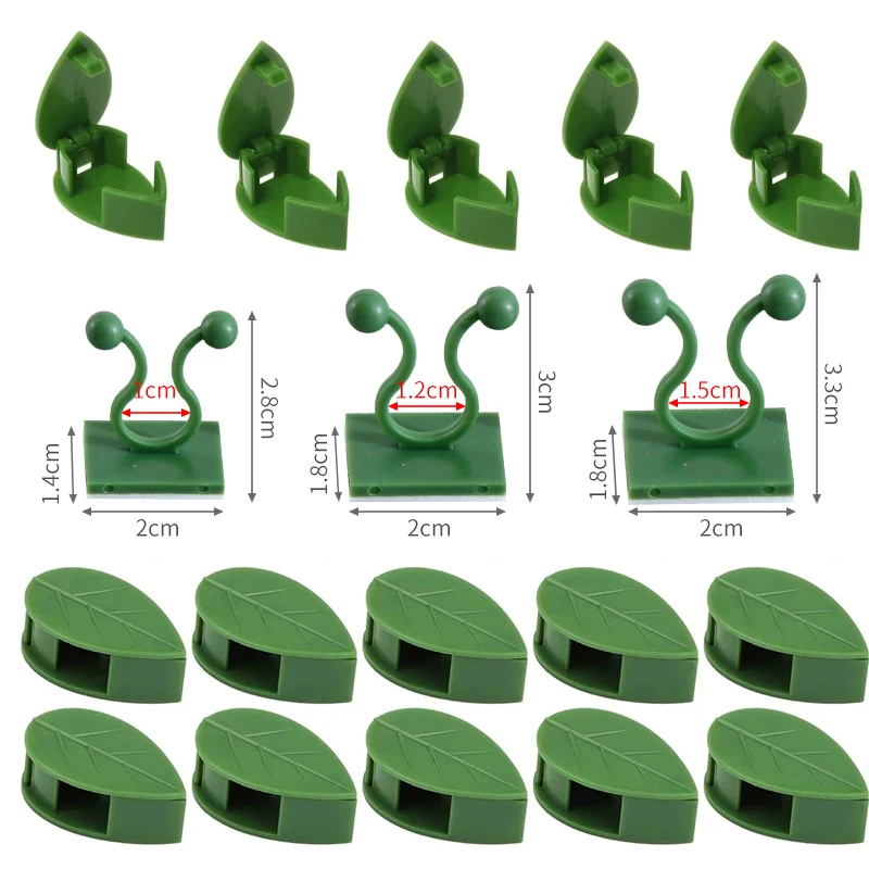 Invisible Wall Rattan Clamp Plant Climbing Wall Self-Adhesive Fixator Vine Buckle Hook Rattan Fixed Clip Bracket Plant Stent Sup plant clips,plastic plant clips,plant adhesive hooks,plant wall hooks