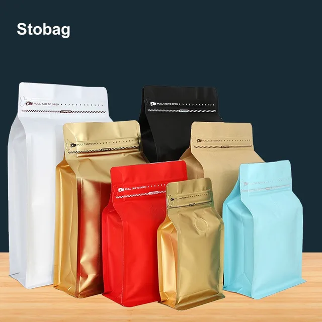 StoBag-커피 콩 포장 백 (에어 밸브 포함)