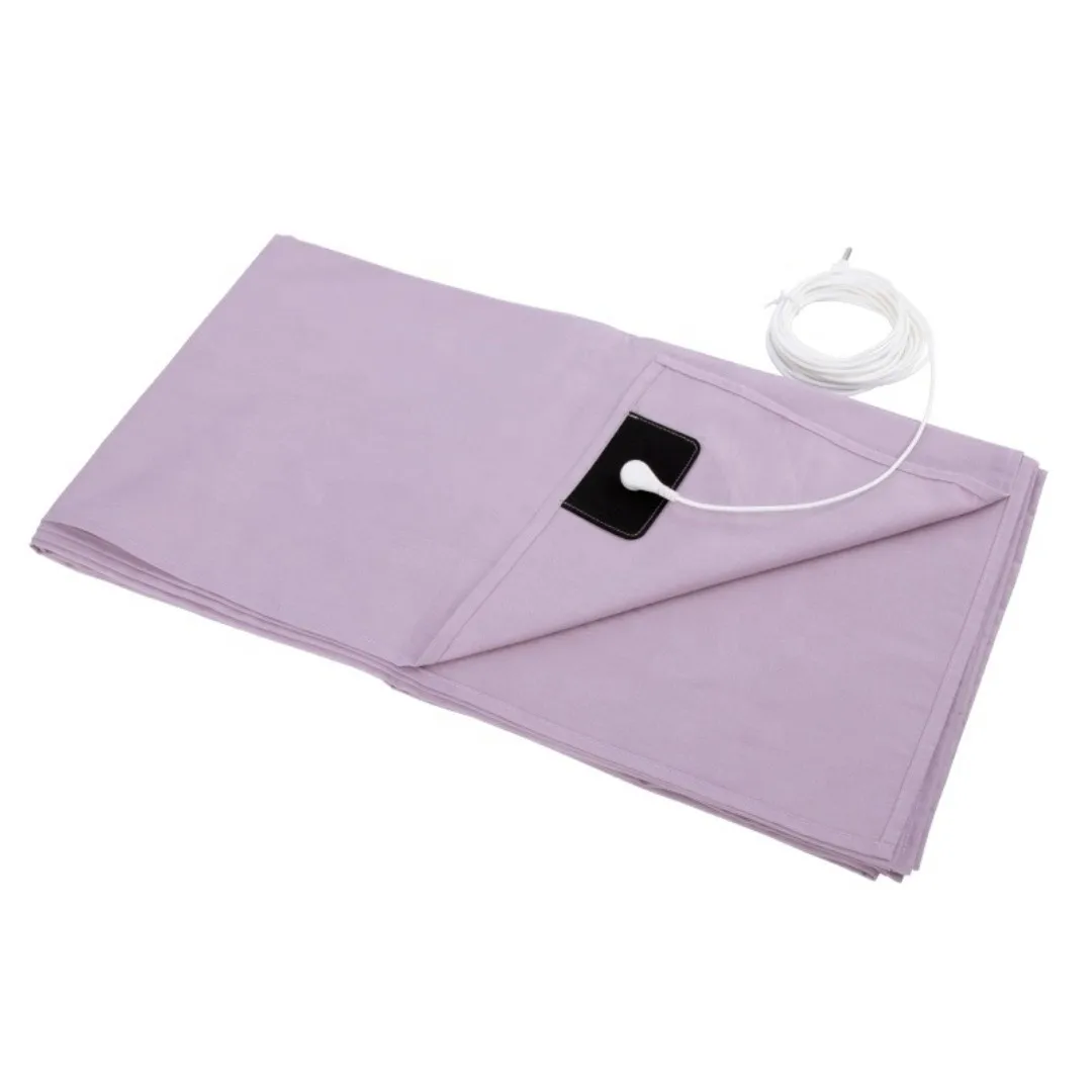 Grounding Sheets with 10% Silver Fiber & Organic Cotton - Conductive with Grounding Cord, Grounding Keep Good Sleep, Health 3