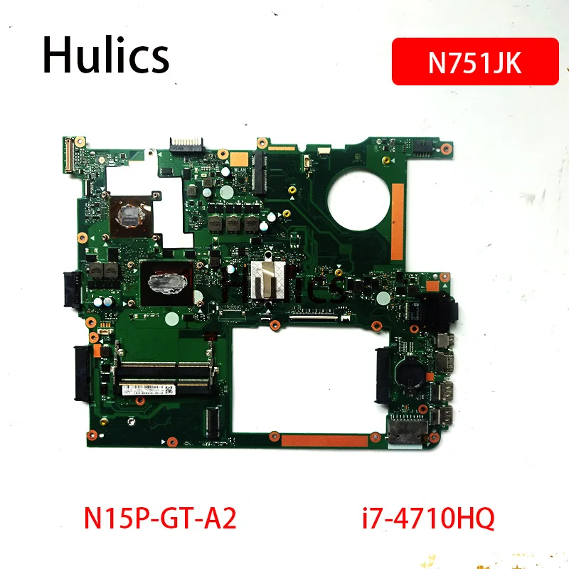 

Материнская плата для ноутбука Hulics б/у N751JK для Asus N751J N751 N751JX