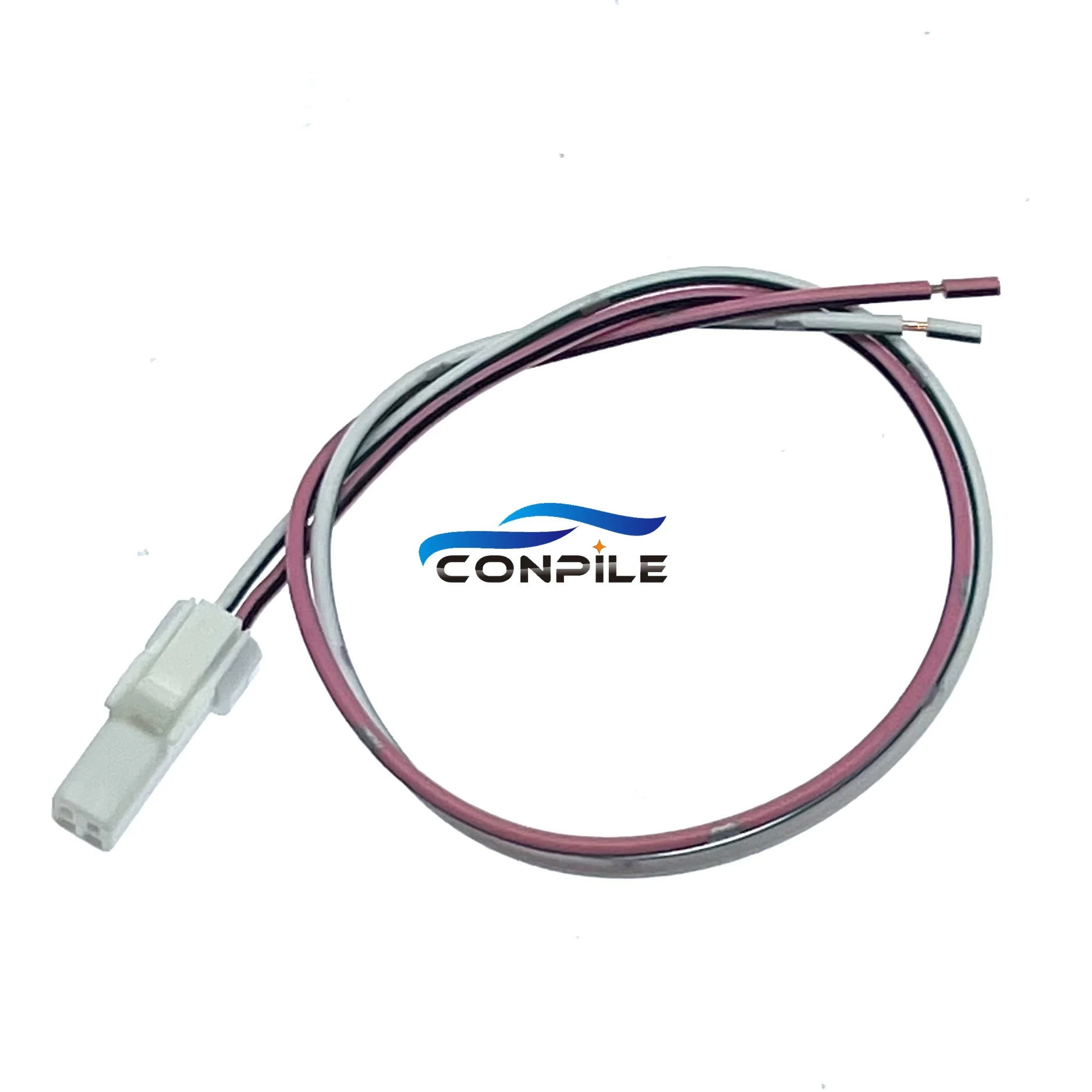 

1PC for Ford Focus Mondeo parallel auxiliary BSM blind spot lamp male female plug extension cable terminal 2PIN wire line