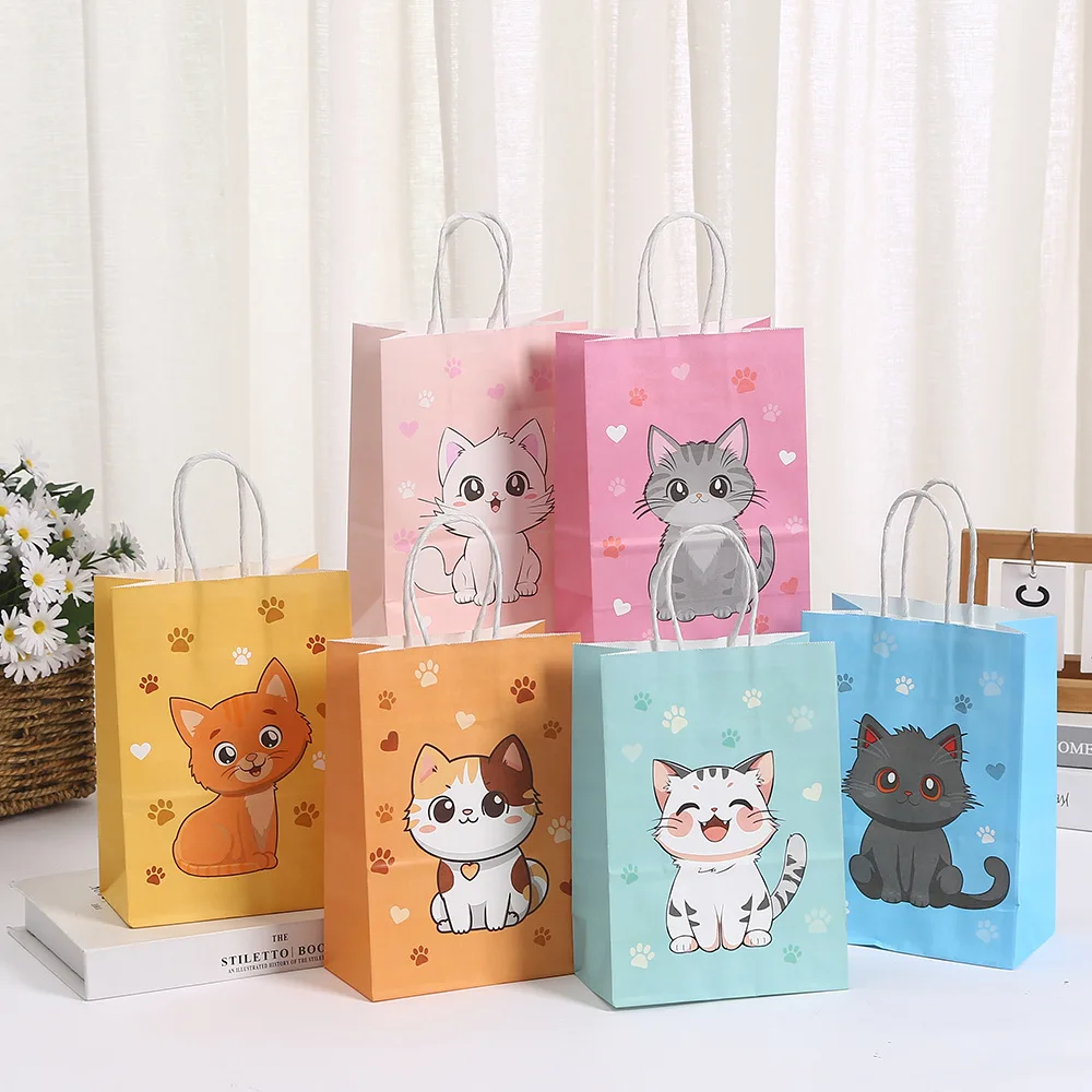 Scatole e sacchetti per bomboniere a tema animali, scatola di caramelle per feste di compleanno per bambini, scatola di carta per dolcetti - Cina Borsa regalo di carta, sacchetti di caramelle per