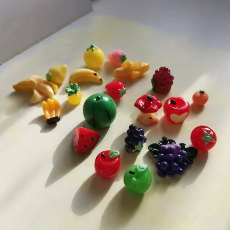 Miniature Fairy Garden Vegetable Figurines for Terrariums and Dollhouses