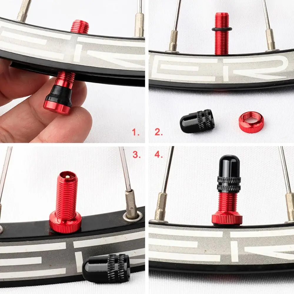 40/60MM Brass or Alloy Stem Bicycle F/V Presta Tubeless Tire Valve Road Bike MTB Nipple W/Tool Alloy Valve Cap Bicycle Tire Valve Cap Bicycle Valve Cap Bicycle Air Valve Bicycle Tubeless Valve Bicycle Valve Valve Cap Valve Caps Air Tyre Valve Stem 1/2pcs
