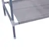 10-Tier Gray Non-Woven Fabric Shoe Rack - Easy Assembly Storage Organizer 3