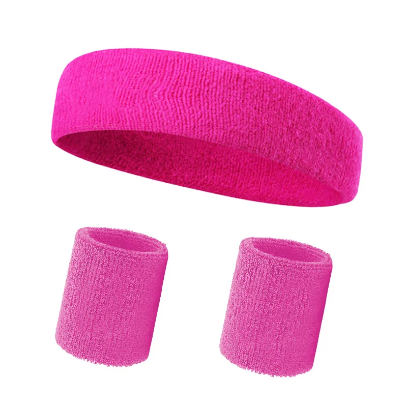 3PCssetMensSportsHeadbandSweatbandStretchElasticOutdoorSport