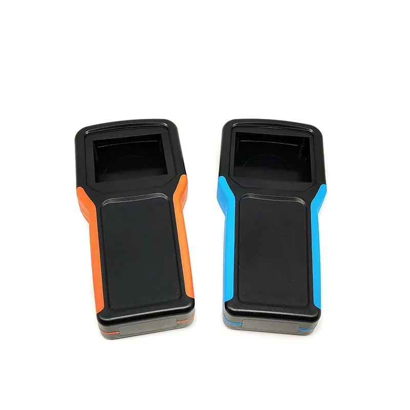 Plastic Handheld Battery Enclosure Abs Control Housing Case com Tela Lcd Lk-hc38 Projeto Eletrônico 203x100x35 mm 5aa