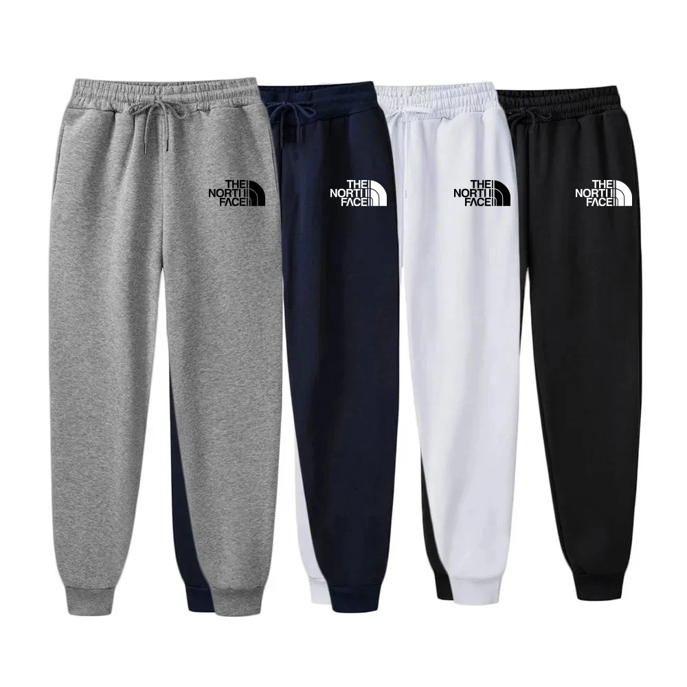 

Logo Printed Men's Pants Tracksuit Sweatpants Casual Fashion Comfortable Trousers Drawstring Full Length Pants
