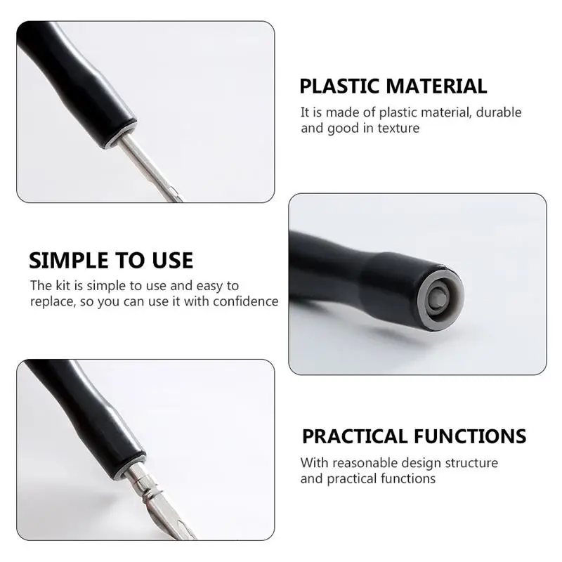 Dip Pen Set 12pcs Black Pen Dip Holder Drawing Comic Supplies Nib Penholder Painting Writing Manga Set Gift Accessories Holders