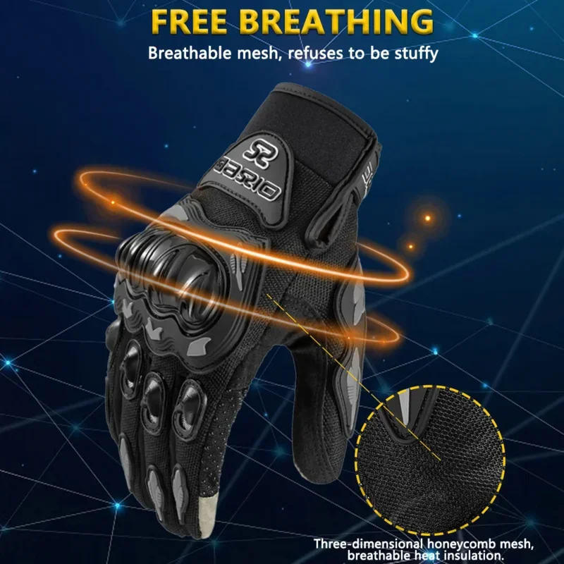 Breathable Motorcycle Gloves 2