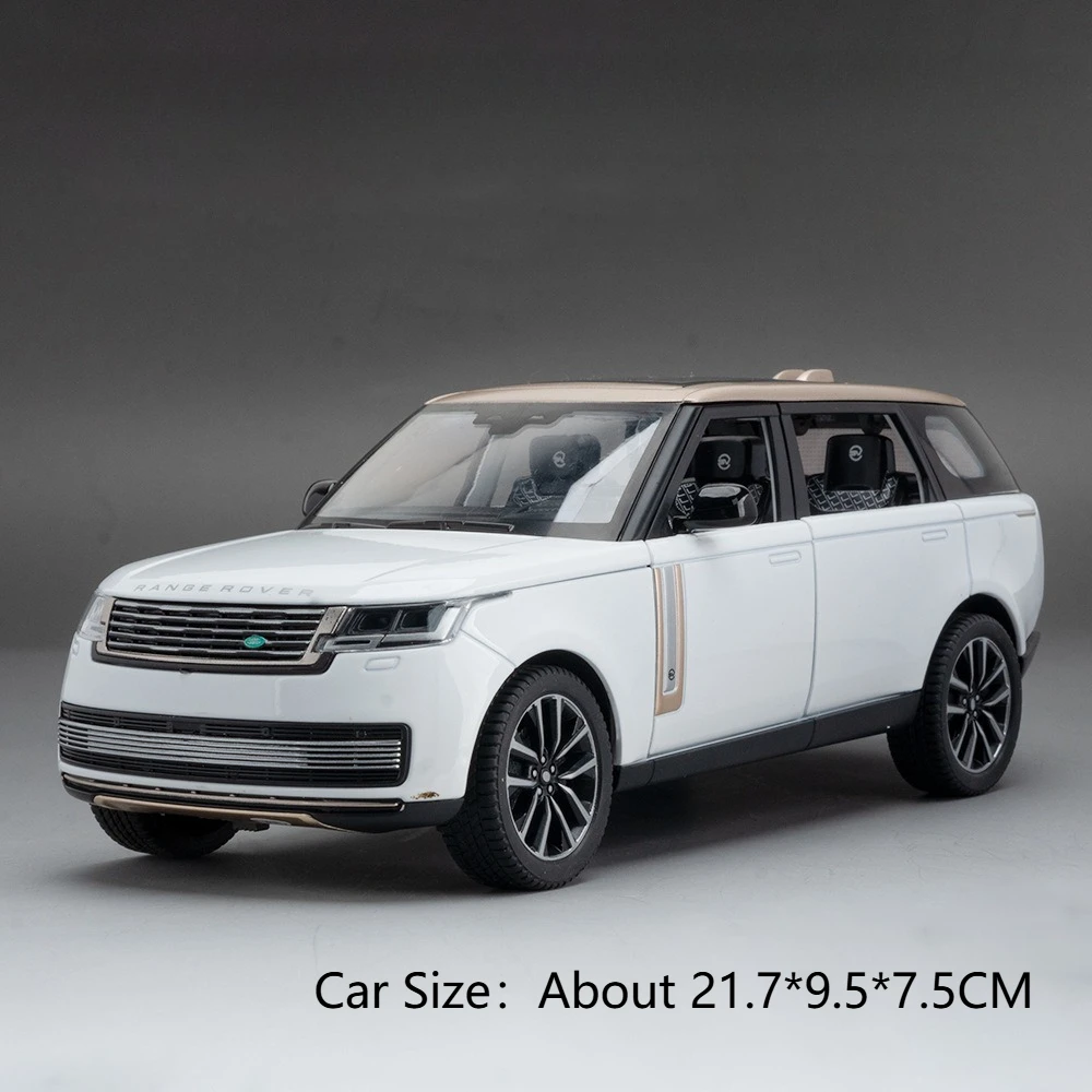 1:24 Land Rover DEFENDER Toy Car with Sound, Light & Shock Absorption Features