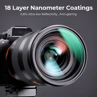 K&F Concept 37-86mm UV Filter Lens Optics with Multi Coated Protection for Camera Lenses 49mm 52mm 55mm 58mm 62mm 67mm 77mm 82mm - Image 3