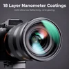 K&F Concept 37-86mm UV Filter Lens Optics with Multi Coated Protection for Camera Lenses 49mm 52mm 55mm 58mm 62mm 67mm 77mm 82mm 3