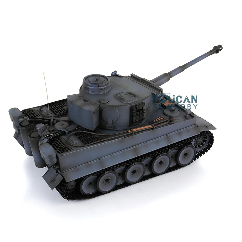 1/16 HENG LONG 7.0 FPV Tiger I RC Tank 3818 360 Turret Barrel Recoil RC Panzer Toys for Boys TH17256-SMT4 6