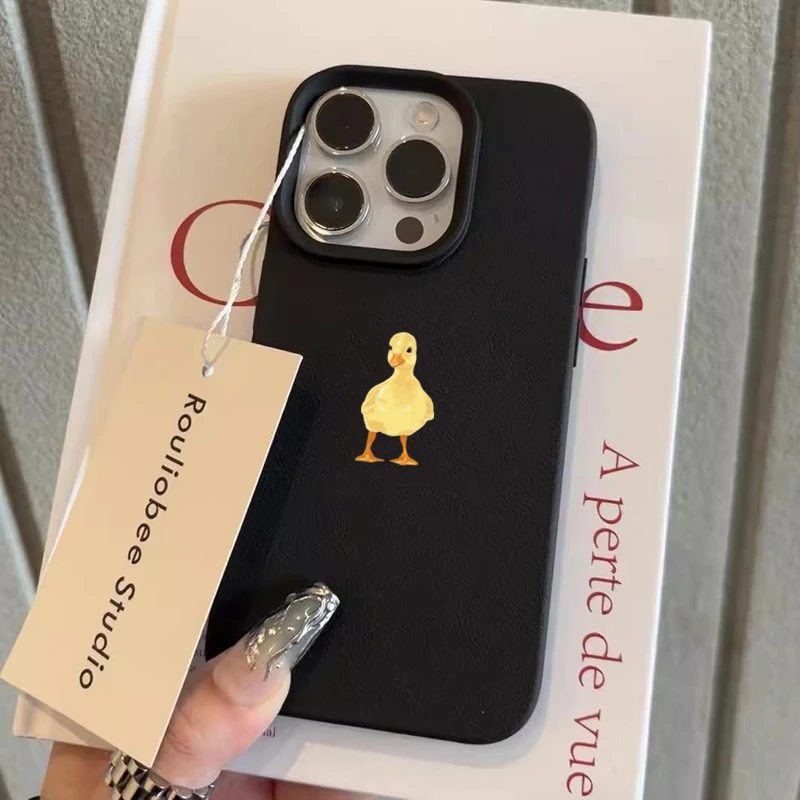Charming Yellow Duck Phone Case - Cute Design Protector Cover