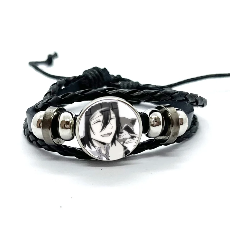 Anime Bungo Stray Dogs Fyodor Fan Art Bracelets Art Multilayer Braided Bracelets Bangles Handmade Jewelry Gifts 5