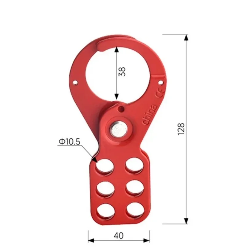 Master Lock Combination Lock Out Tag Out Lock Tag Out Hasp 6 Hole ...