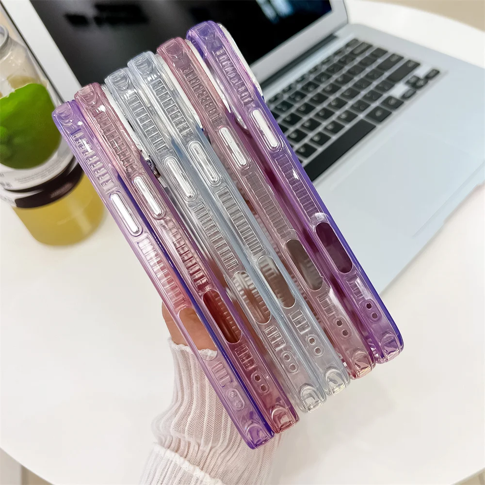 Custodia per telefono con glitter plissettato e increspature dell'acqua abbaglianti per iPhone 16 15 14 13 Pro Max, protezione per obiettivo lucido, antiurto, con retro glitterato_voghion.com