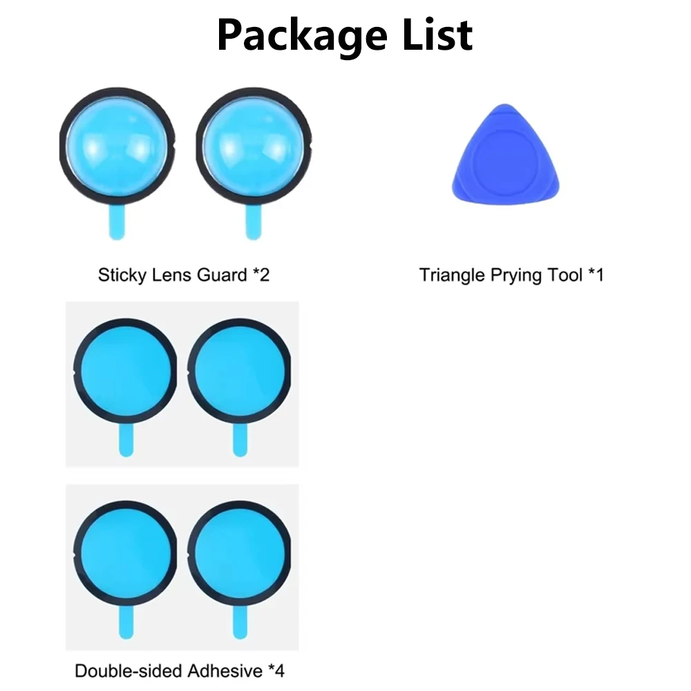 One X2 Lens Guards PC Protective Cover Lens Cap Protector Case for Insta360 One X2 Action Camera Accessories