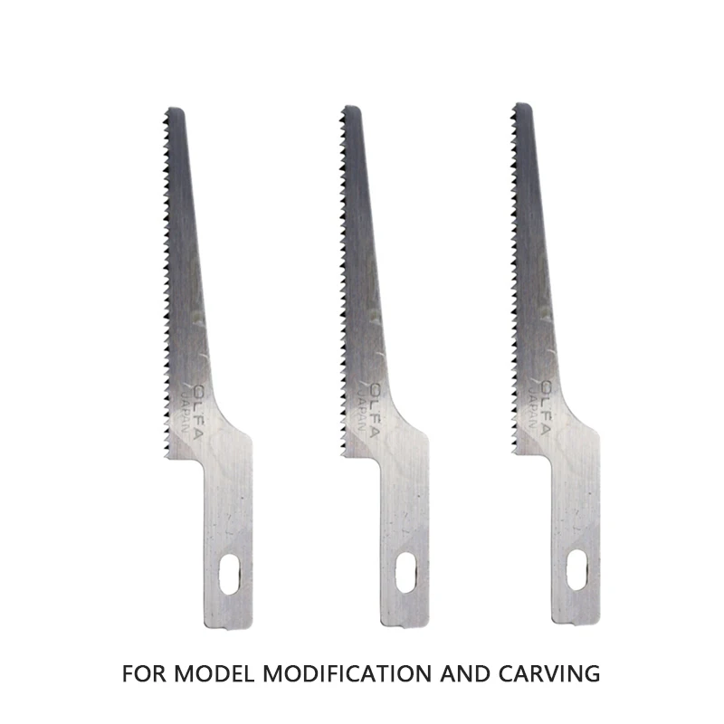 OLFA KB4-WS/3,KB4-NS/3 Model Saw Blade Craft Tools Hand Saw Spare Blades for AK-4 HS-1(167B) TAMIYA 74111 Handy Craft