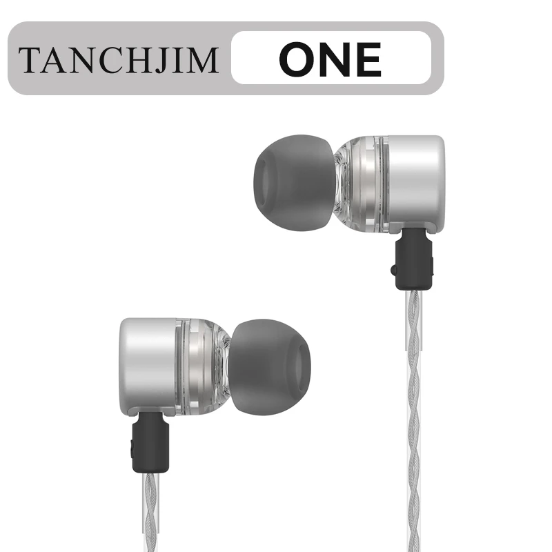 Fone de Ouvido Intra-auricular Tanchjim One Driver Dinâmico 10 mm