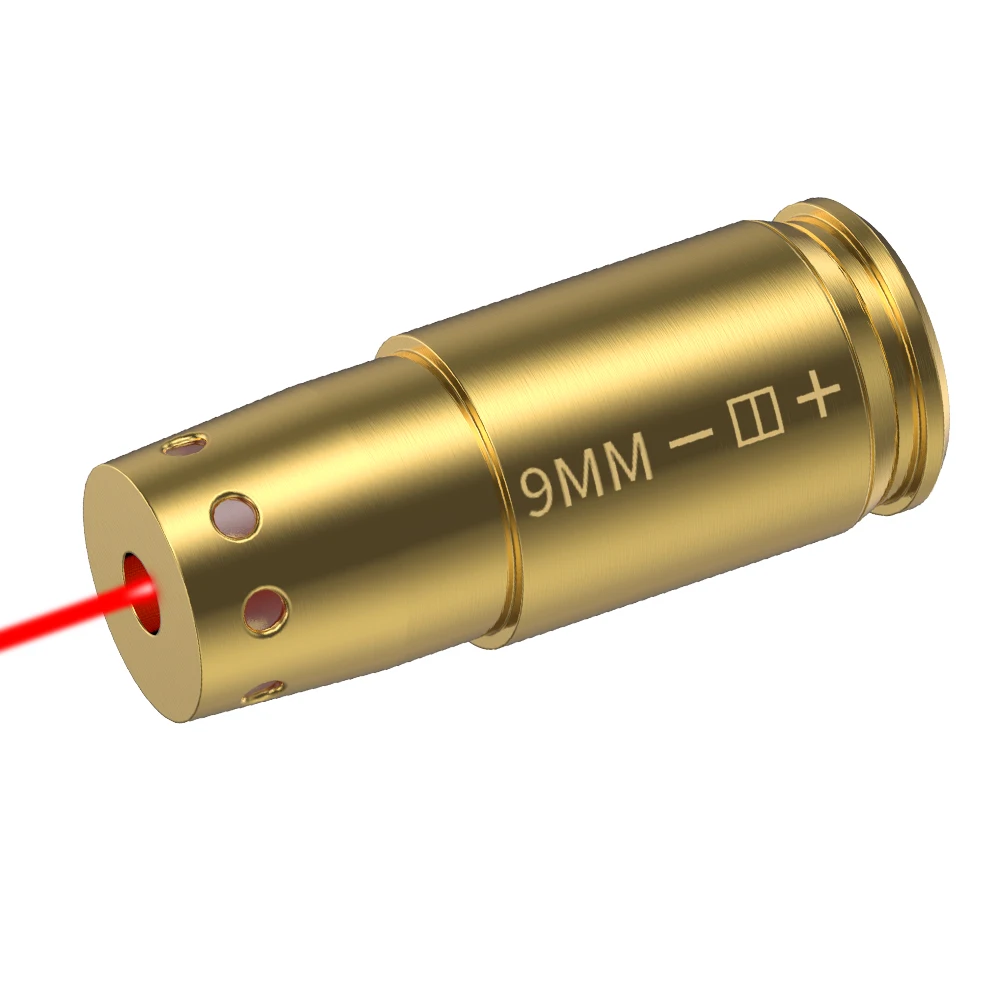 9MM Red Laser Bore Sight For Pistol & Rifle Scope