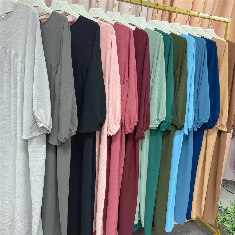 S77316caafd0d4609af0ac0b442457bb57 Casual Solid Eid Muslim Dress Women Hijab Abaya Kimono Khimar Dresses Kaftan Kebaya Ramadan Abaya Dubai Long Robe Islam Clothing Mallzona