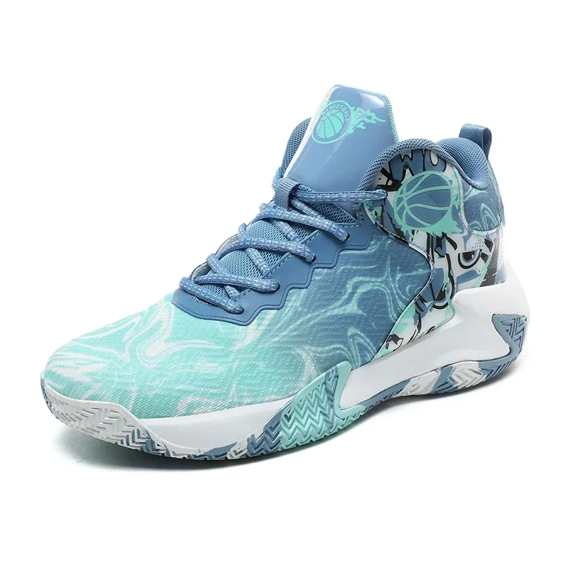 Description Picture 6 of item2024 Men Basketball Shoes Breathable Outdoor Sports Shoes Athletic Basketball Sneakers Men Zapatos De Mujer Tendencia Size 48