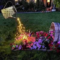 Chaîne de lumière solaire, accessoires de boîte de batterie circulaire, artisanat, bouteilles en verre, accessoires de lumière en céramique, chaîne de lumière solaire 5