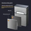 Portable Slim Aluminum Cigarette Case Regular King Size Plastic Cigar Tobacco Holder Box Storage Container Smoking Accessories 2