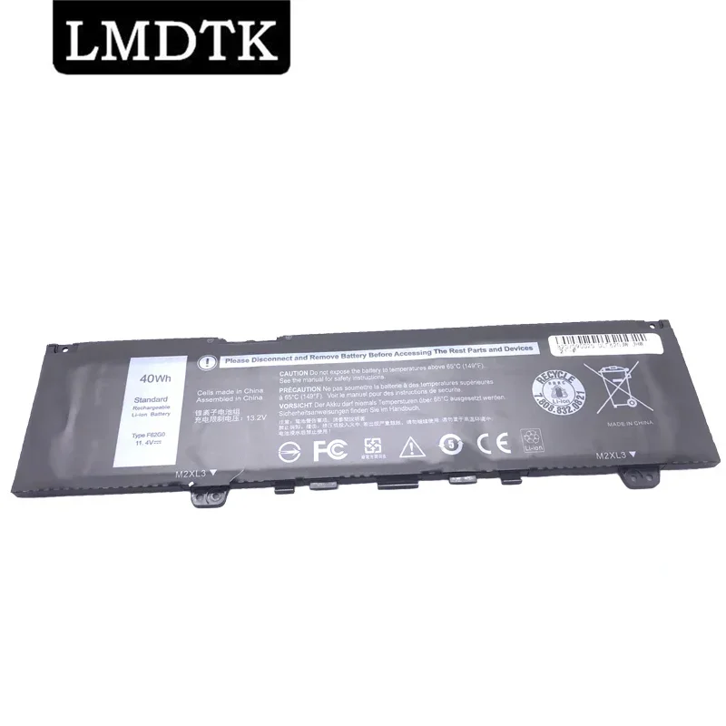 LMDTK Новый F62G0 Аккумулятор для ноутбука DELL Inspiron 13 7370 7373 7380 Vostro 7386 P83G P87G P91GRPJC3 39DY5 5370 V