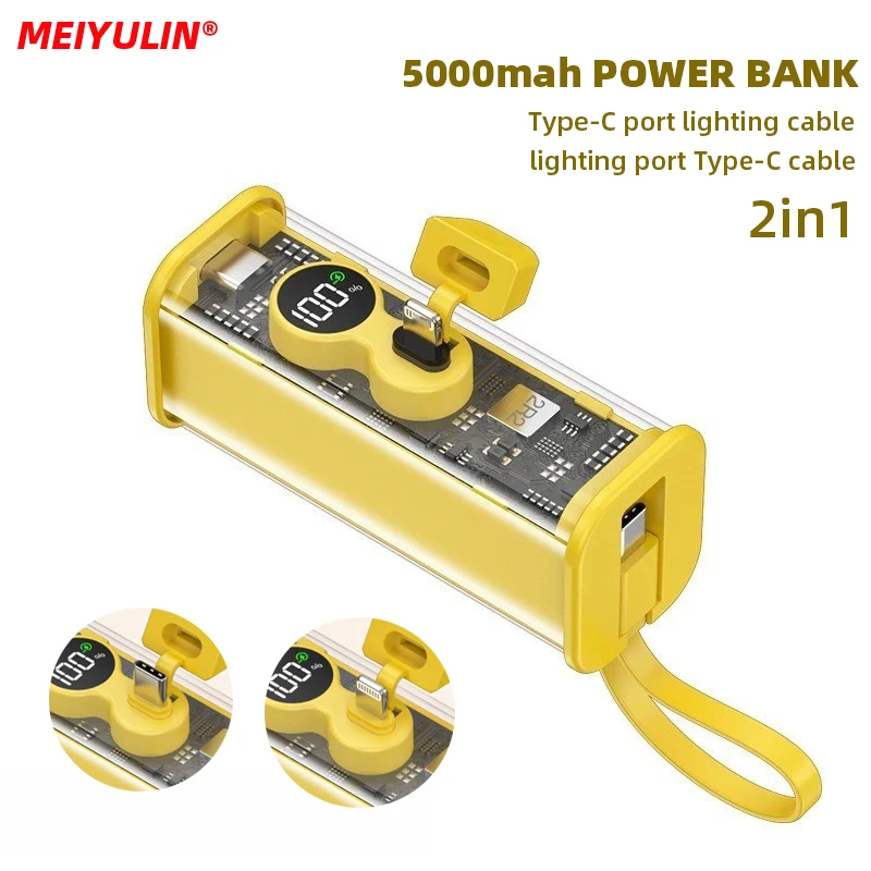Mini Portable Charger Power Bank 5000mAh