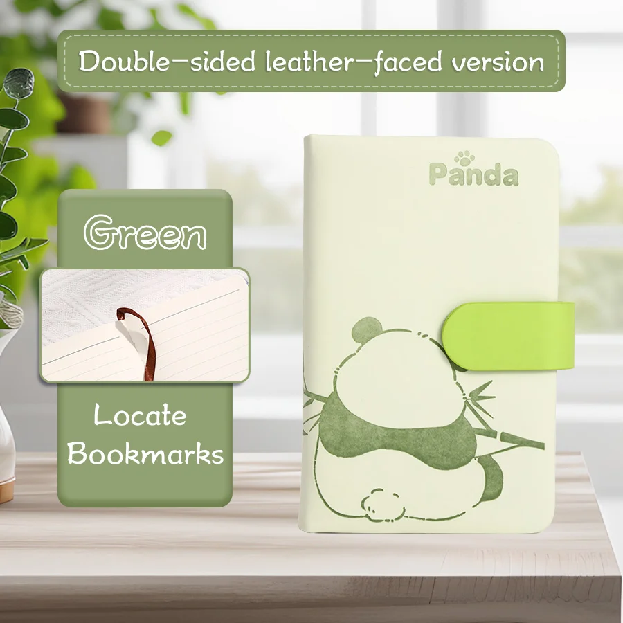 מחברת פנדה לכתיבה, מחברת יומן לנשים וגברים, מחברת יומן מרופדת בעור רך