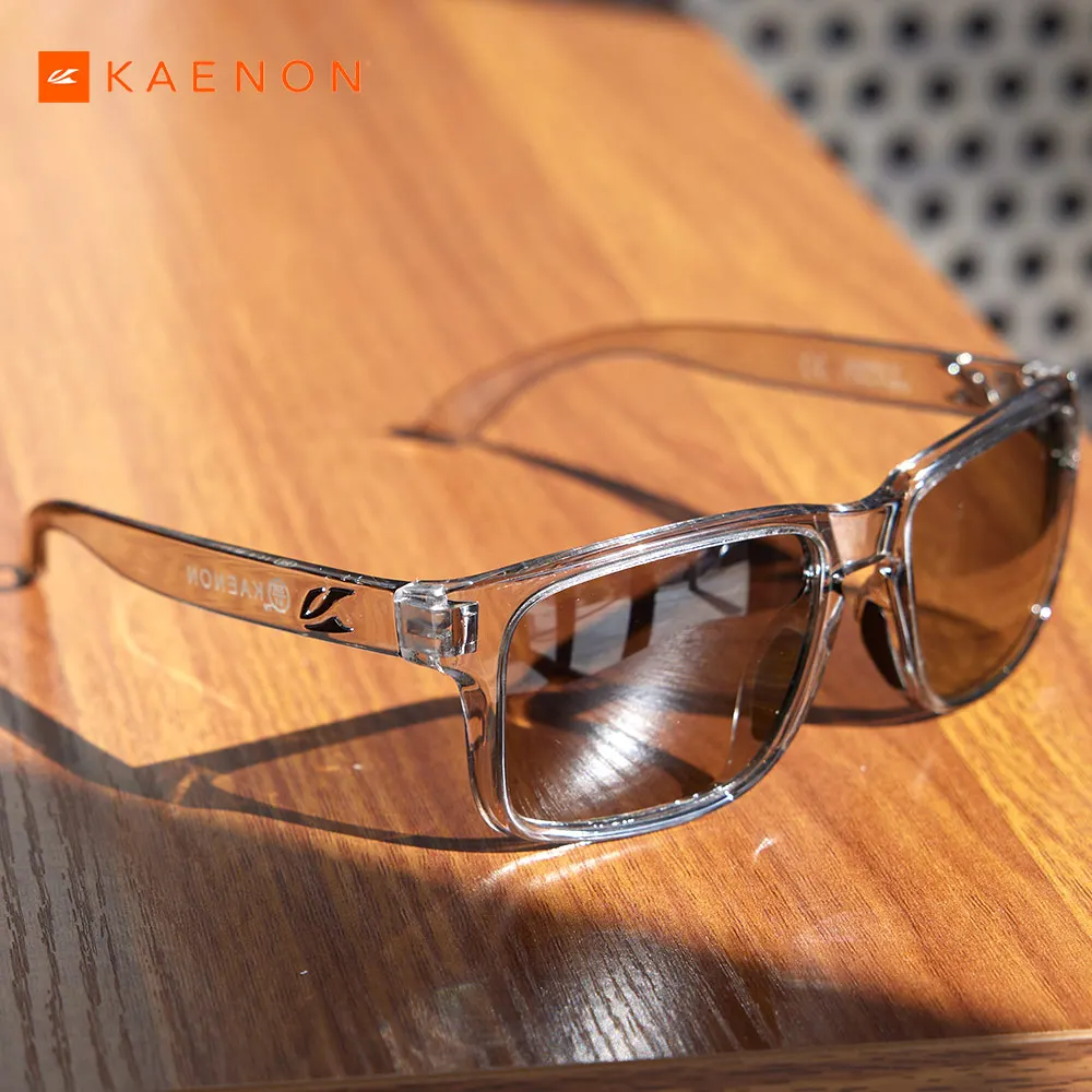 Kaenon Unisex Polarized Classic Photochromic Gray Sunglasses