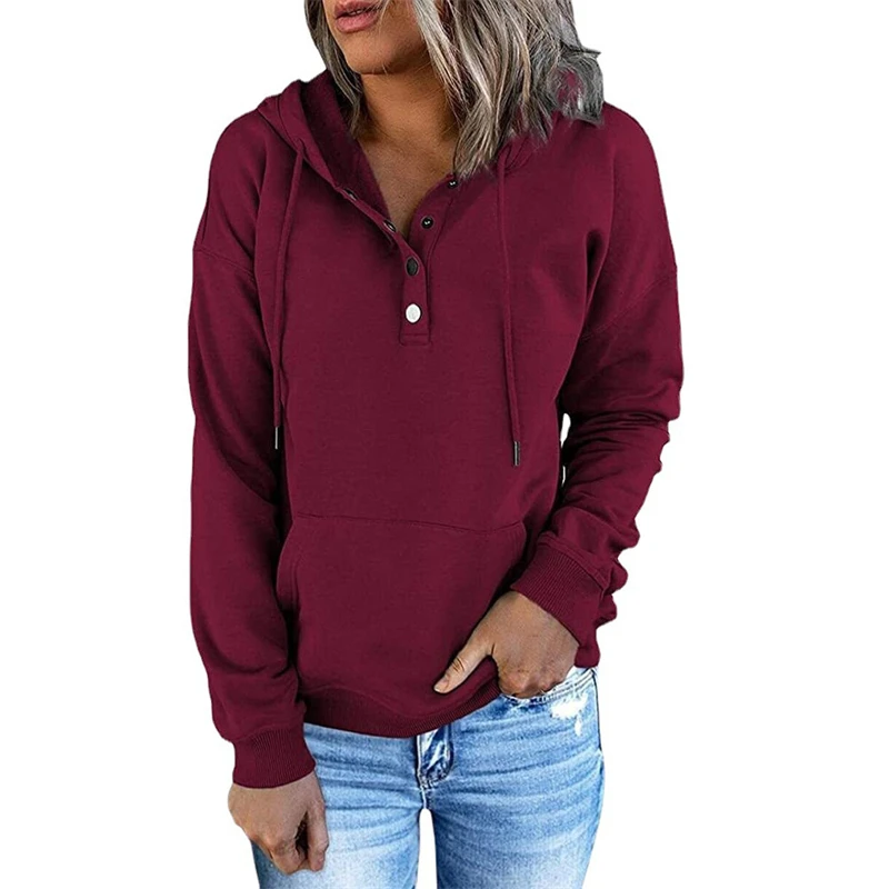 2023 Autumn Winter Women Casual Streetwear Y2K Hooded Sweatshirts Female Long Sleeve Oversized Hoodies Solid Pullover Tunic Tops