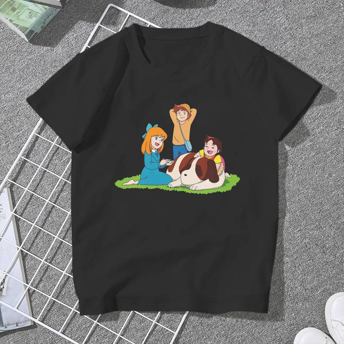 Personaggi magliette da donna Heidi estetica Vintage abbigliamento