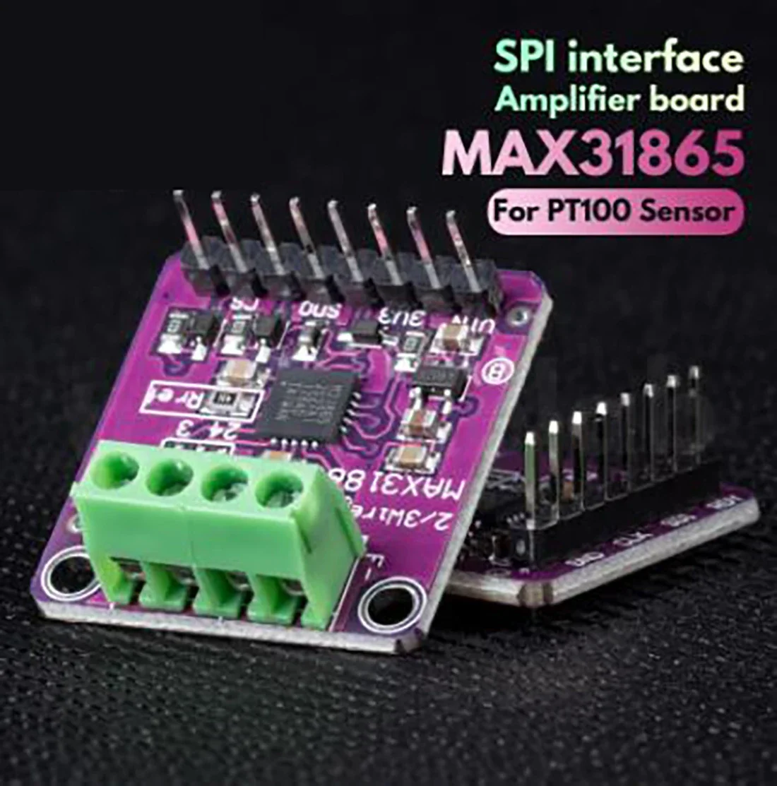 MAX31865 PT100 아두이노용 3V5V RTD-디지털 컨버터 보드 온도 열전대 센서 증폭기 모듈 3D 프린터 부품