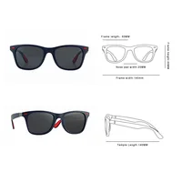 Lunettes de soleil rétro pour hommes et femmes, lunettes de soleil vintage pour conducteur de sport, nuances de marque pour femmes, UV400 6