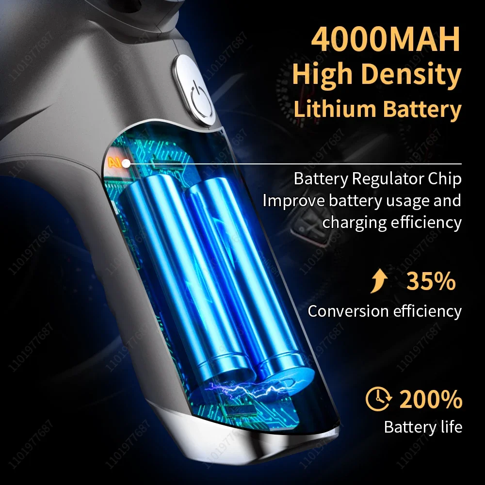 Wireless Car Vacuum Cleaner Strong Suction Handheld Portable Auto Vacuum Home&Car Dual Use Mini Cleaner Home Appliance