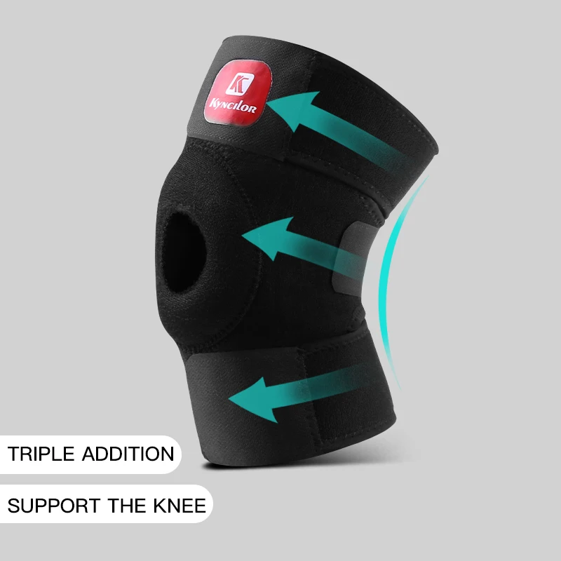 1 PC Kyncilor Breathable Hollow Knee Pads Protector EVA Sponge Knee Brace Hiking Running Basketball Knee Support Knee Support