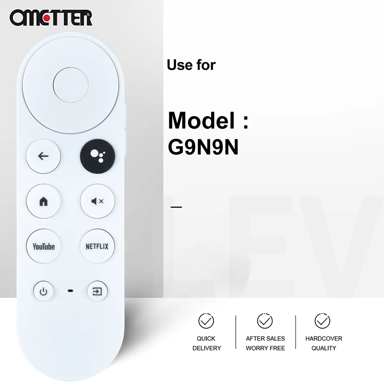 Control Voz Chromecast Google Tv, Control Voz Inteligente G9n9n Chromecast  Control Remoto Tv, Alta Calidad Asequible